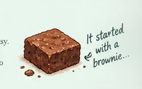 Brownie illustration